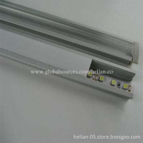 New Hot Recessed Linear Flanged LED Aluminum Profile for LED Lamps